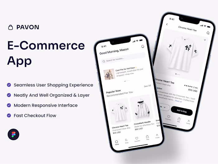 PAVON is a modern e-commerce