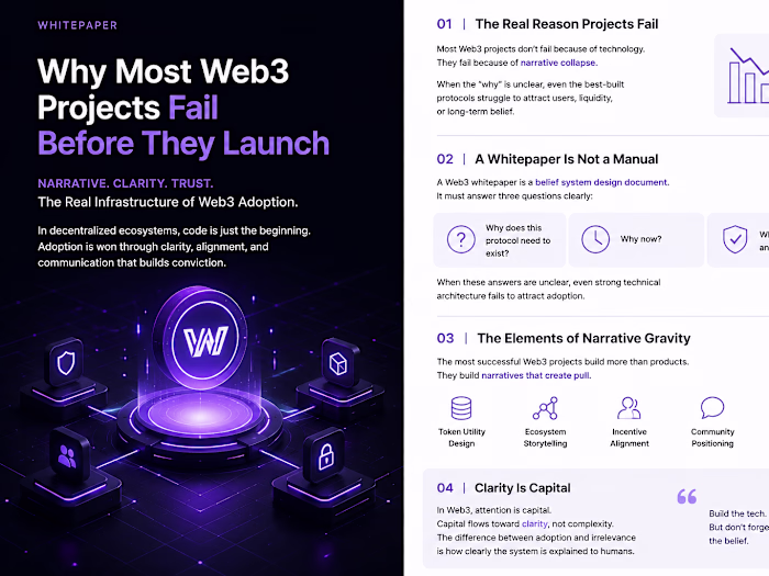 Why Most Web3 Projects Fail Before They Launch