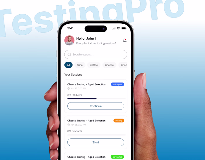 Testing Pro |A Smart Tasting & Evaluation Platform
