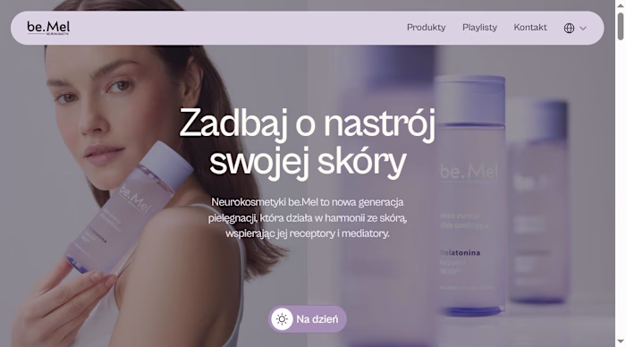 be.Mel: Framer website for a