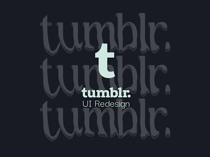 Tumblr UI Redesign