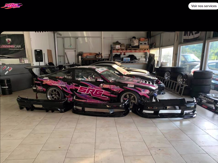 Street Racing Garage – Modern Car Garage