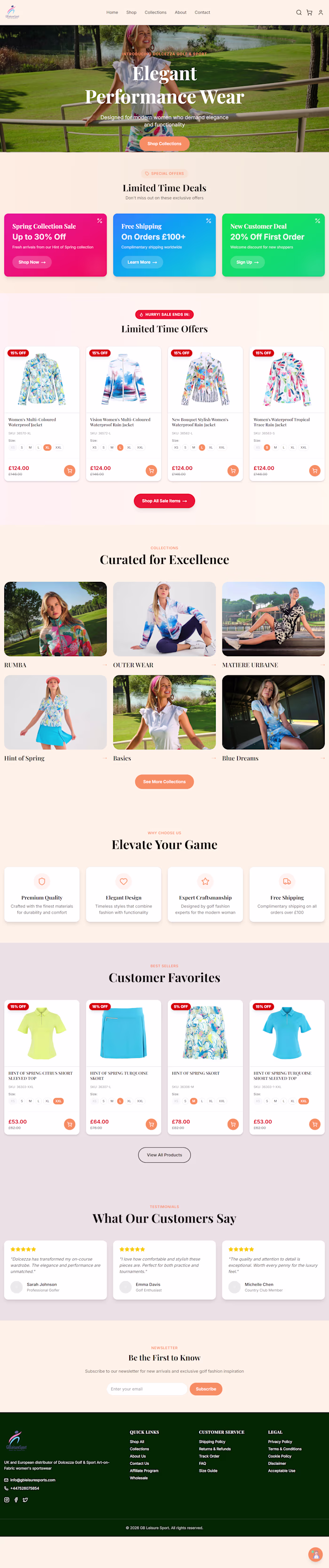 Ecommerce website with Next.js