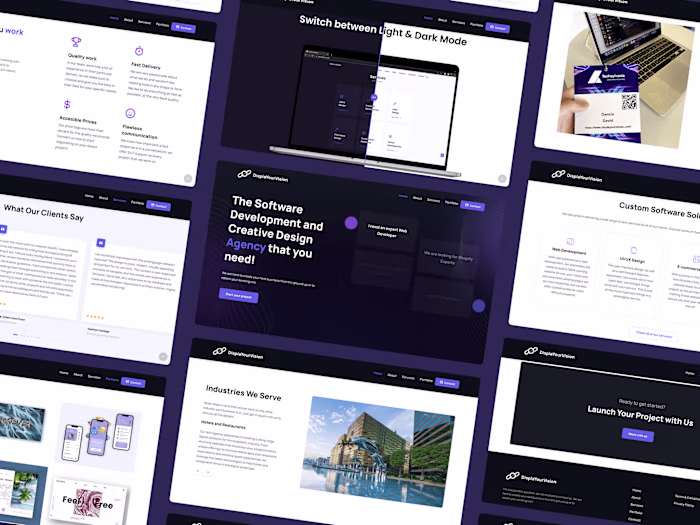 DisplaYourVision - Freelancing Agency 💻