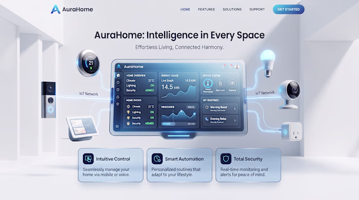 AuraHome - Smart Home Technology