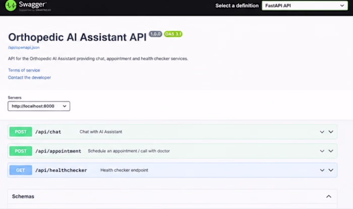 Built an AI-powered orthopedic healthcare