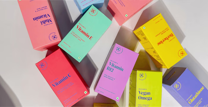 Packaging Design for SelfCare by Suman Agarwal by Flipside Co