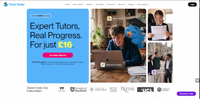TutorToday Website Development