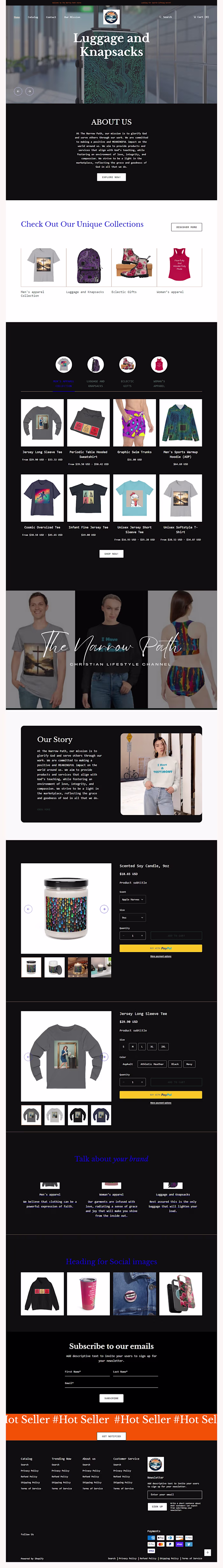The Narrow Path — Shopify