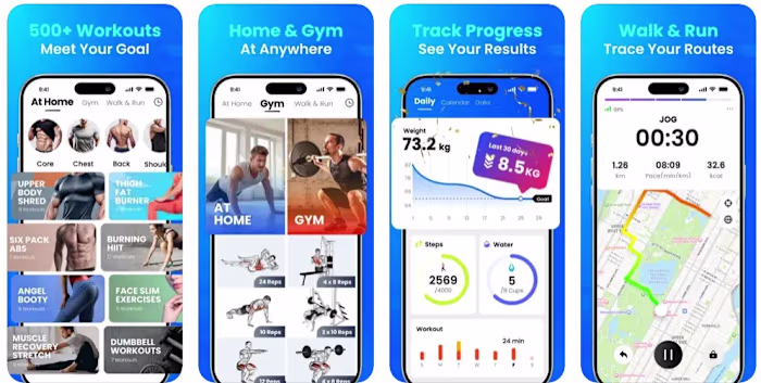 Home workout app