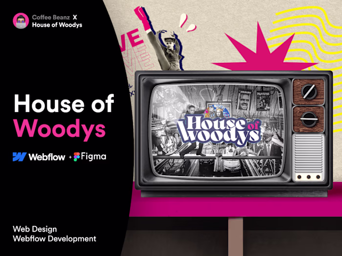 House of Woodys – Website Design & Webflow Development