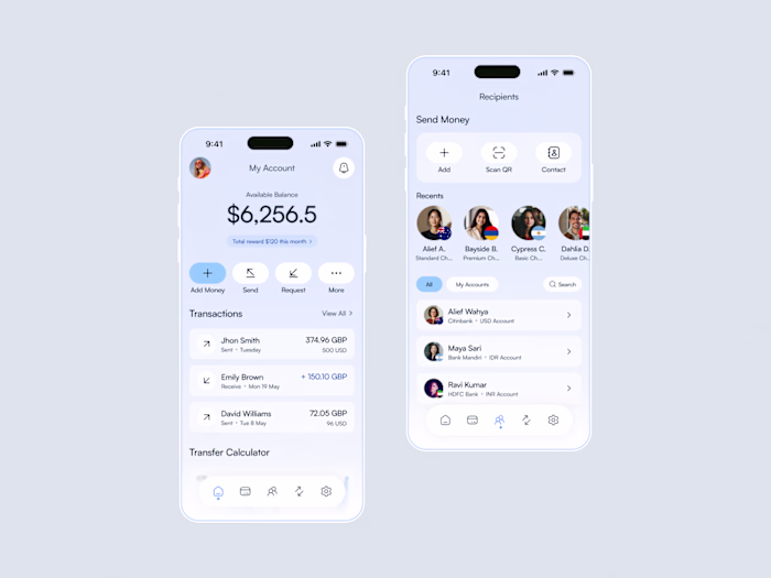 Fintech App UI/UX Design Services for Startups and Founders