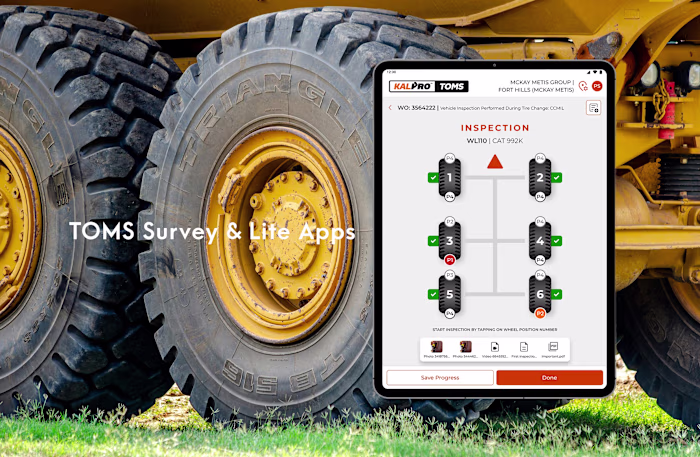 TOMS Tire Management Apps