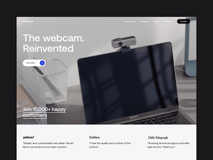 Landing Page Design
