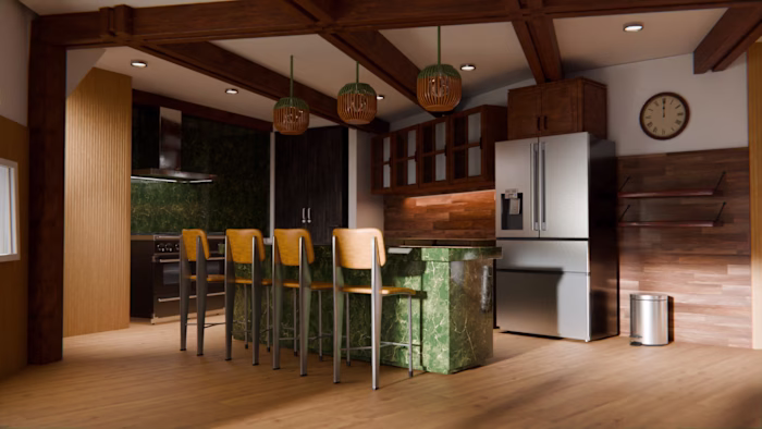 IGLU 3D Render House :: Behance