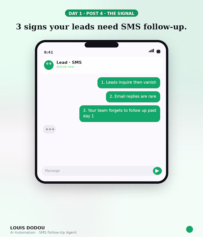 3 signs your leads need