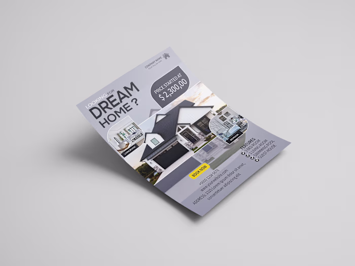 Modern Real Estate Property Flyer