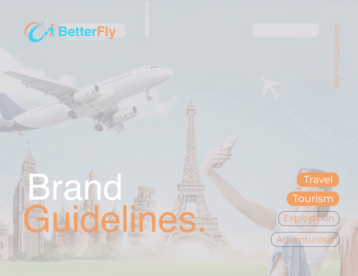 Brand Guidelines for travel and tourism agency