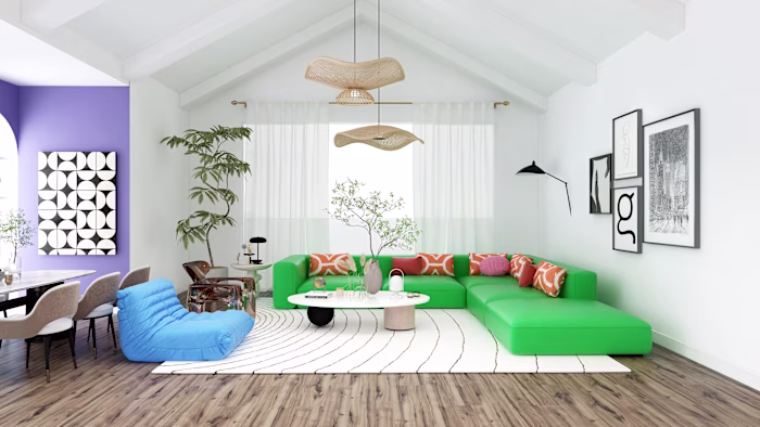 Post-modern condo.