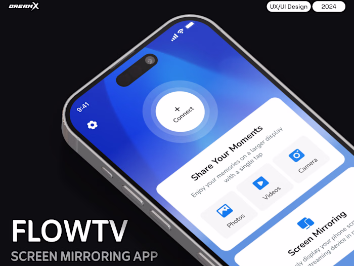 Screen Mirroring App - FlowTV