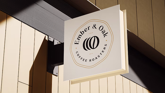 Ember & Oak Coffee Roasters - Brand Identity