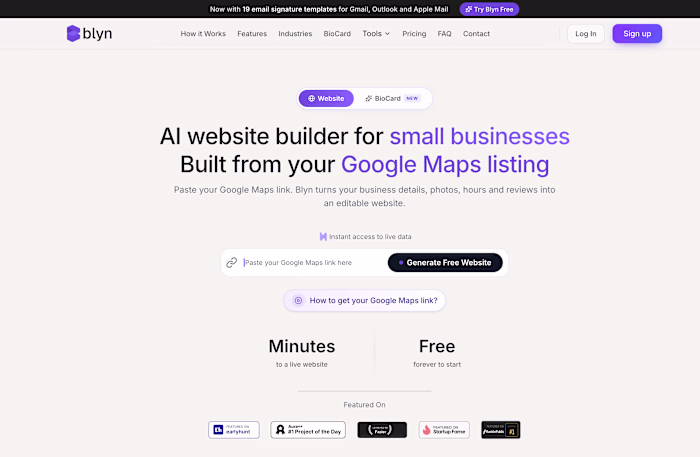 Blyn helps small businesses build
