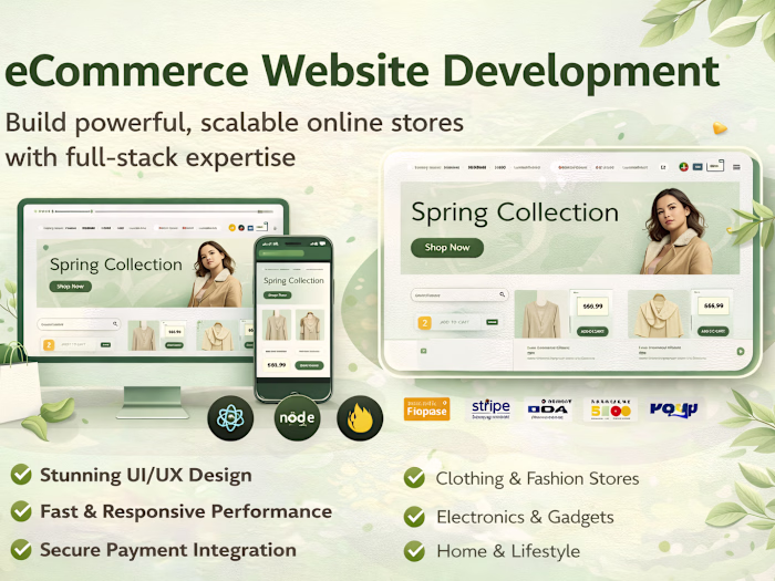 E-Commerce Web App Development with