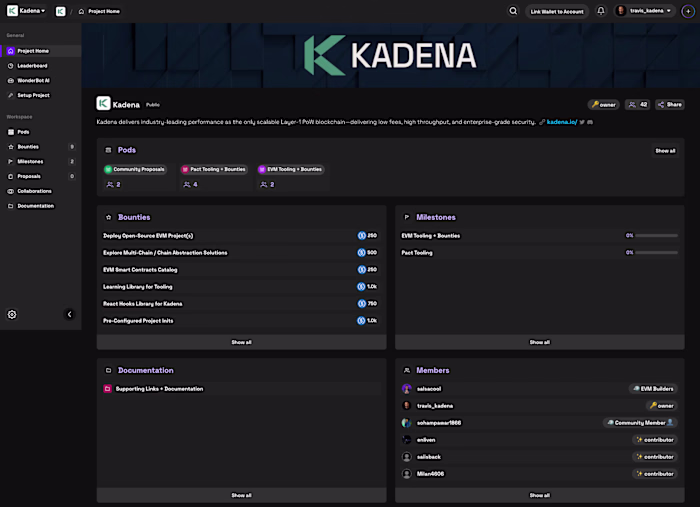 Kadena Community Workboard Launch