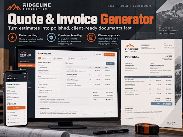 Send over your logo and