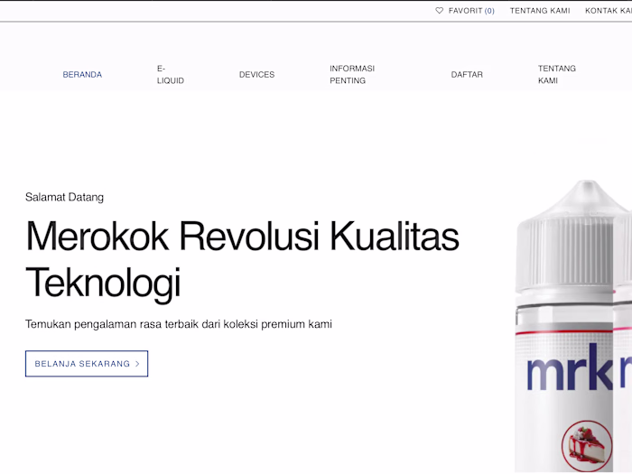 Situs Resmi mrkt.