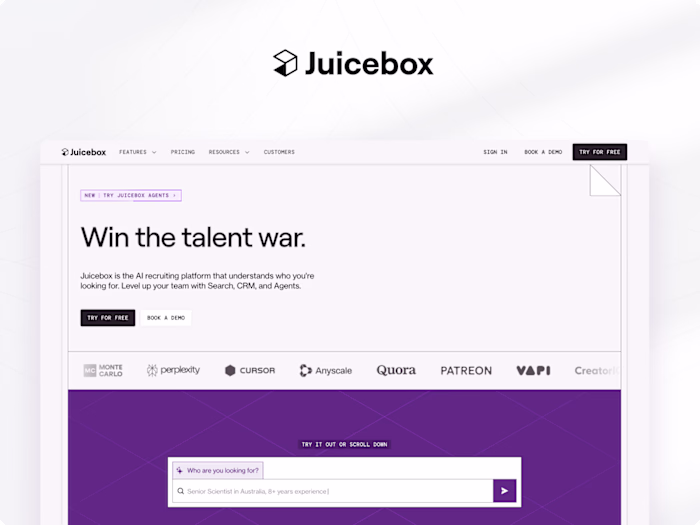 Juicebox · Figma to Framer build