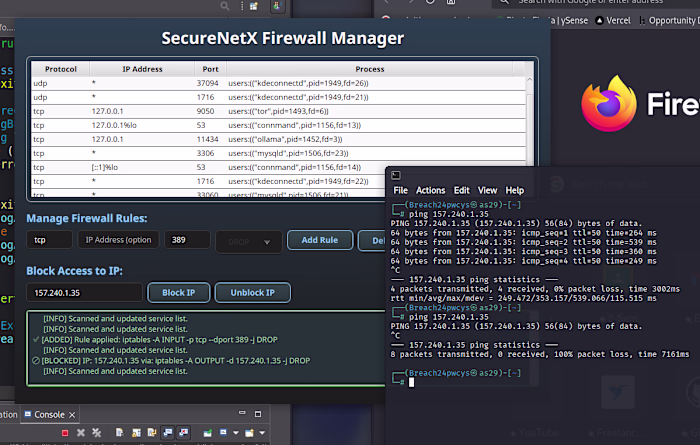 SecureNetX | Firewall Manager | Desktop Application | Java &...
