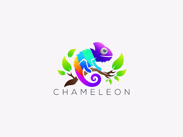 Chameleon Vector Logo Available For