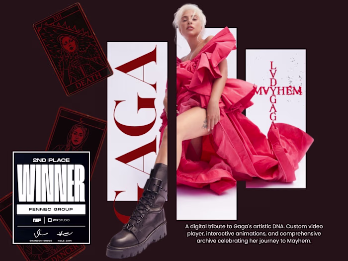 Lady Gaga "Mayhem" - Interactive Documentary (2nd Place Winner)