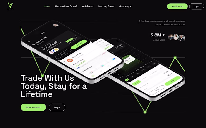 Volipax | WordPress + Elementor