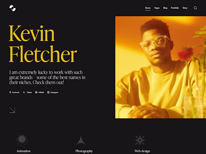 Wordpress Portfolio Website