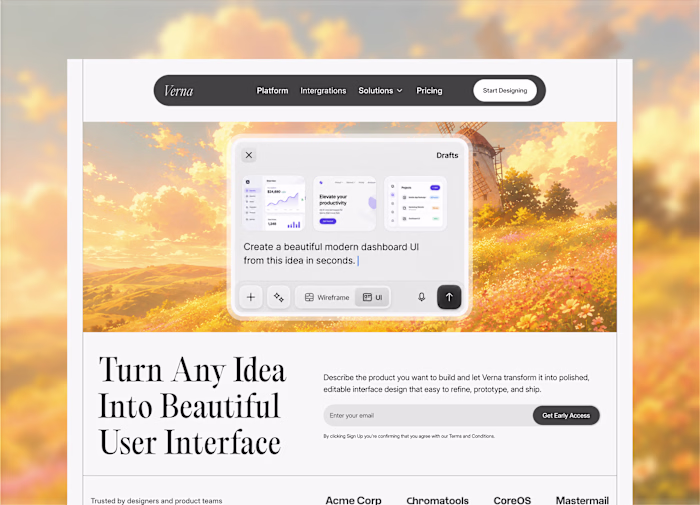 Most AI product websites look