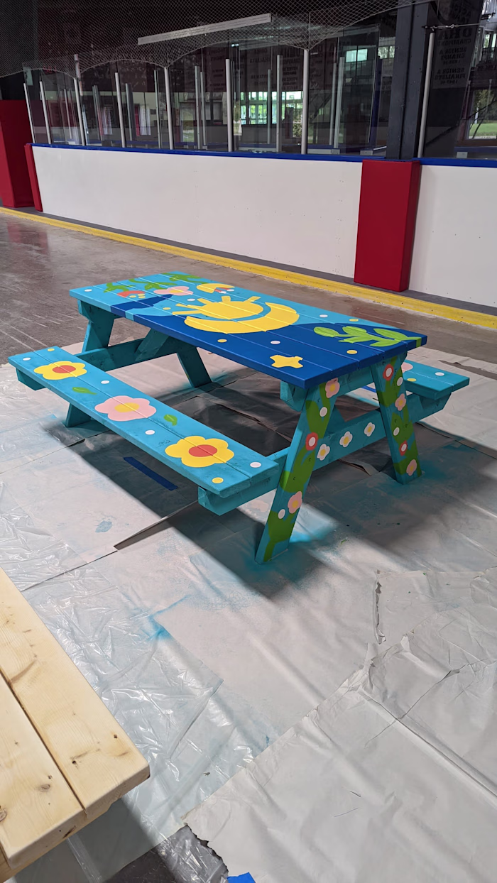 Halton Hills BIA Public Art - Picnic Table
