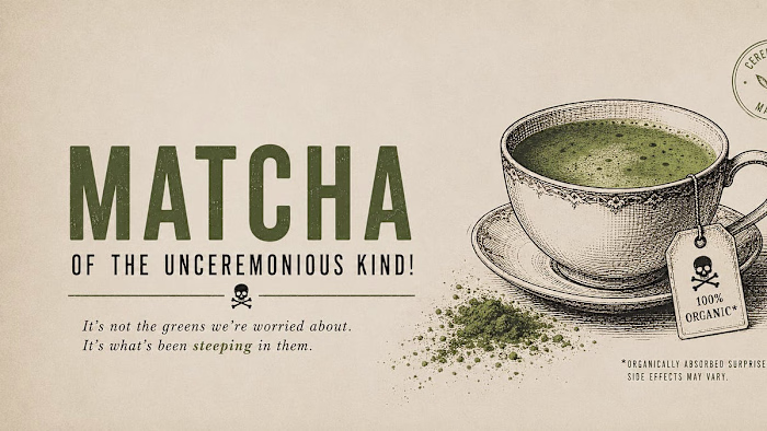 Matcha of the unceremonious kind!