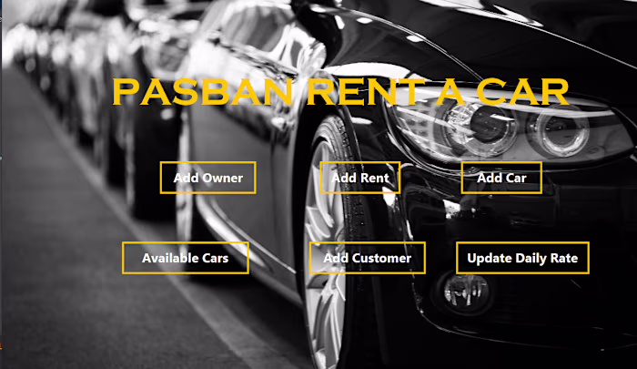 Car Rental Management System