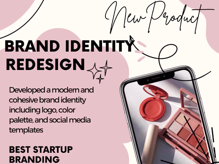 Brand Identity Redesign for Tech Startup