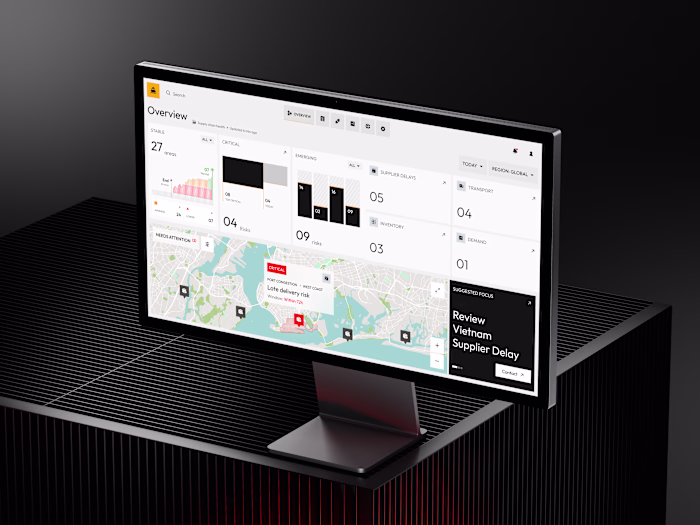 Supply Chain Dashboard Designed by me. If you're looking for...