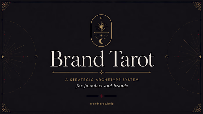 Brand Tarot: Interactive Brand Discovery Tool