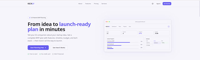 Kickly: Turn Ideas Into Action