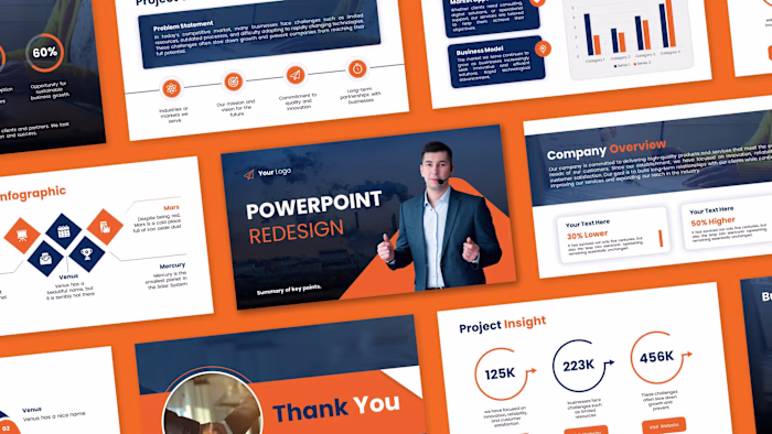 Modern Business Presentation Design