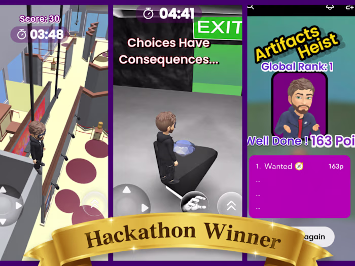 Artifacts Heist | An Interactive Game Lens