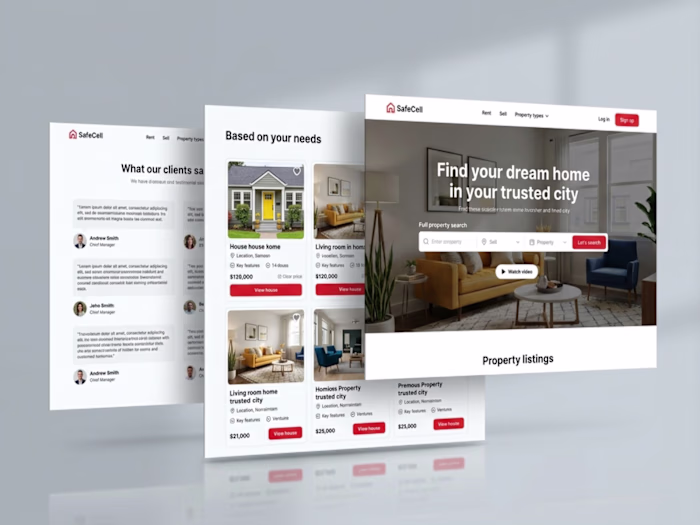 Kajabi Real Estate Website Design