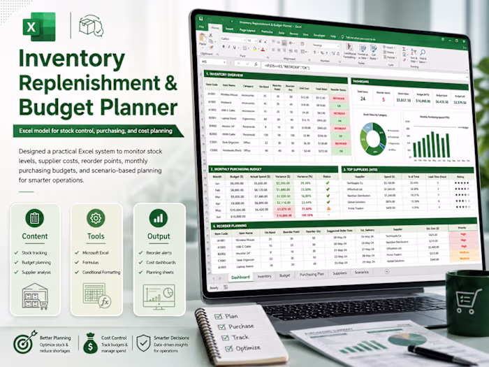 Inventory Replenishment & Budget Planner