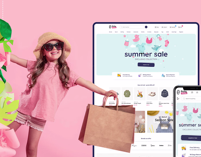 Baby Outlet - Ecommerce platform for Baby Products