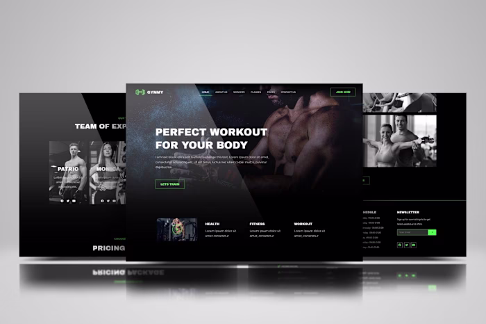 WordPress Elementor Gym and Personal Trainer website